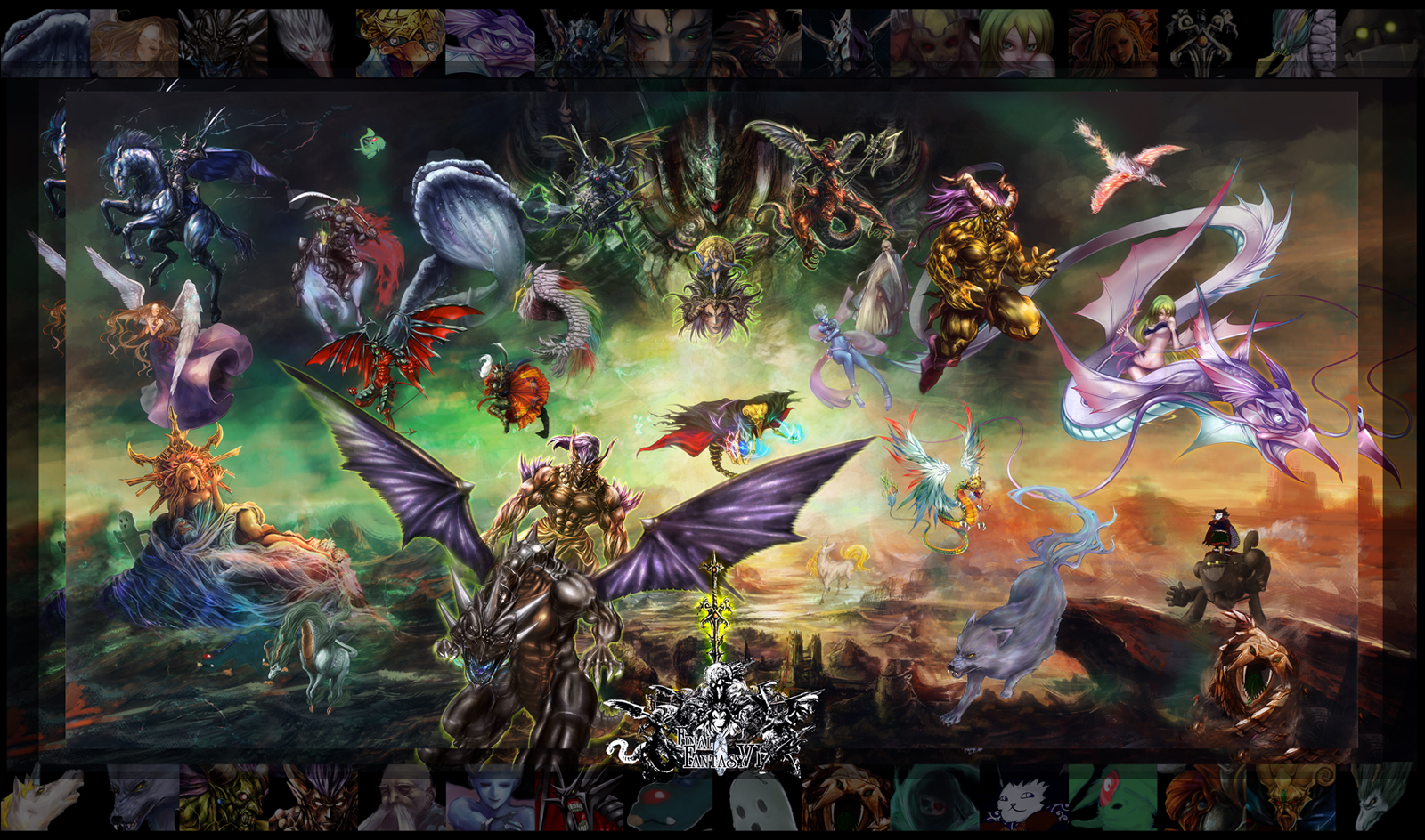 Final Fantasy Series Vi Wallpaper
