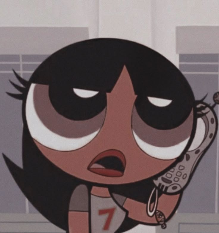 Aesthetic Black Powerpuffgirl Wallpaper