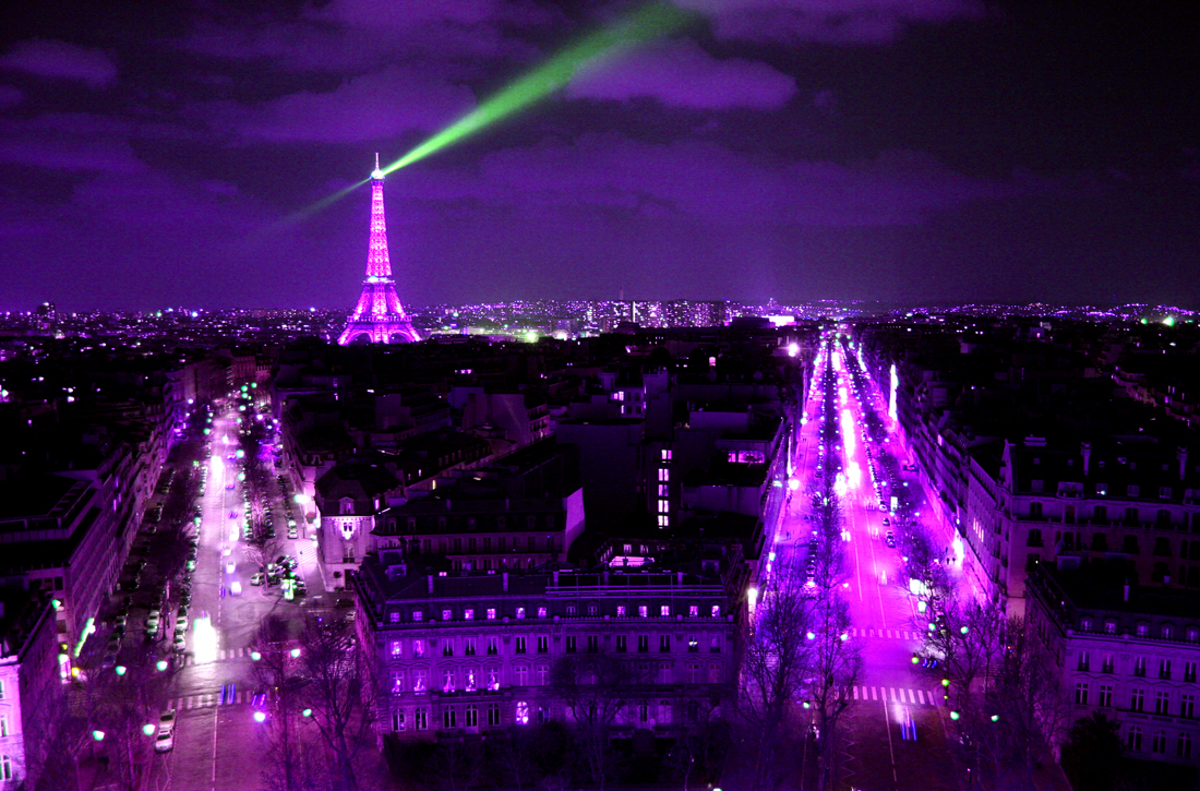 Purple Paris By Fotografe