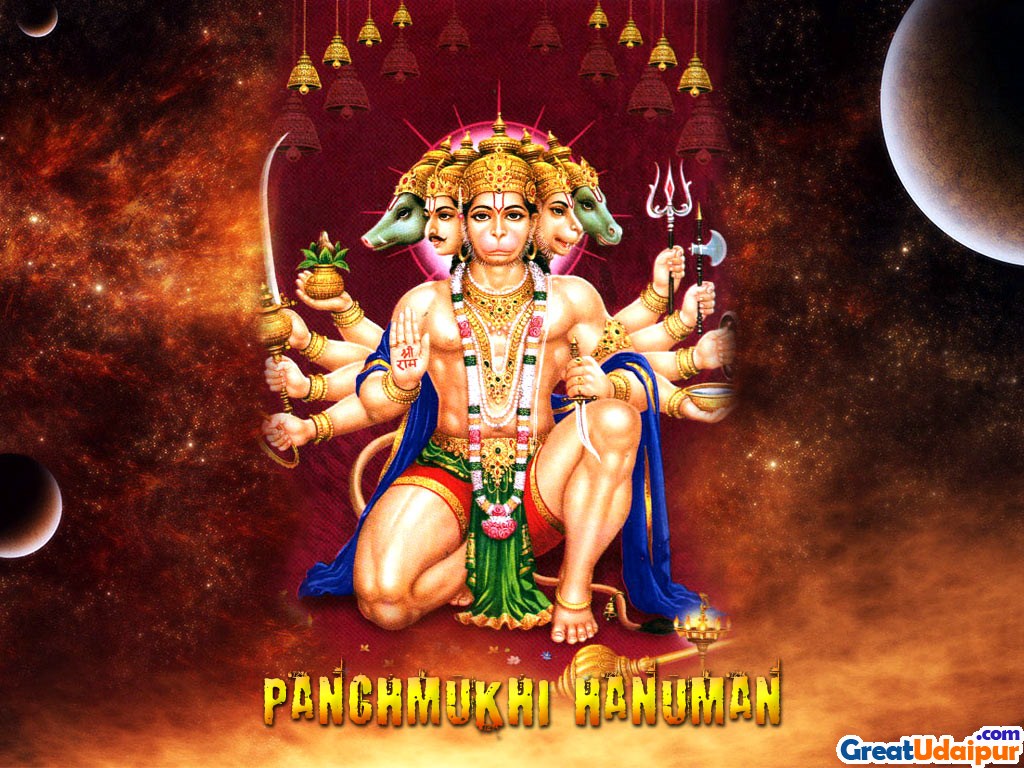 panchmukhi hanuman wallpaper for pc hindu god wallpaper god wallpaper