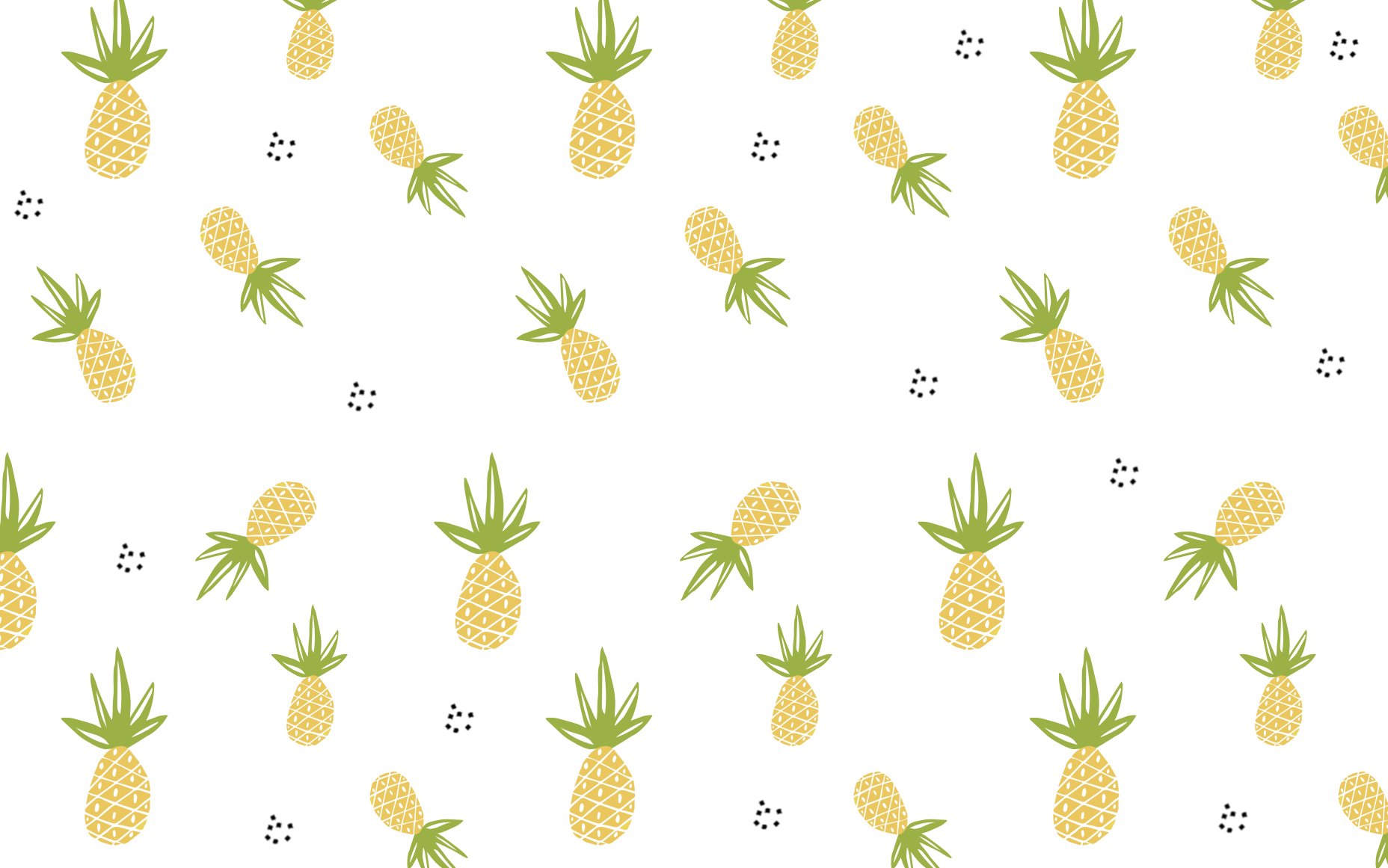 Kleidermdchen   Pineapple Wallpaper