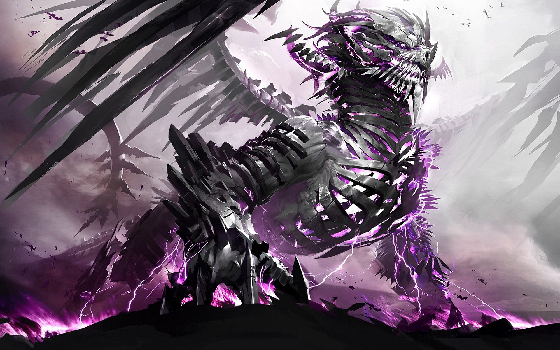 Purple dragon HD wallpapers  Pxfuel