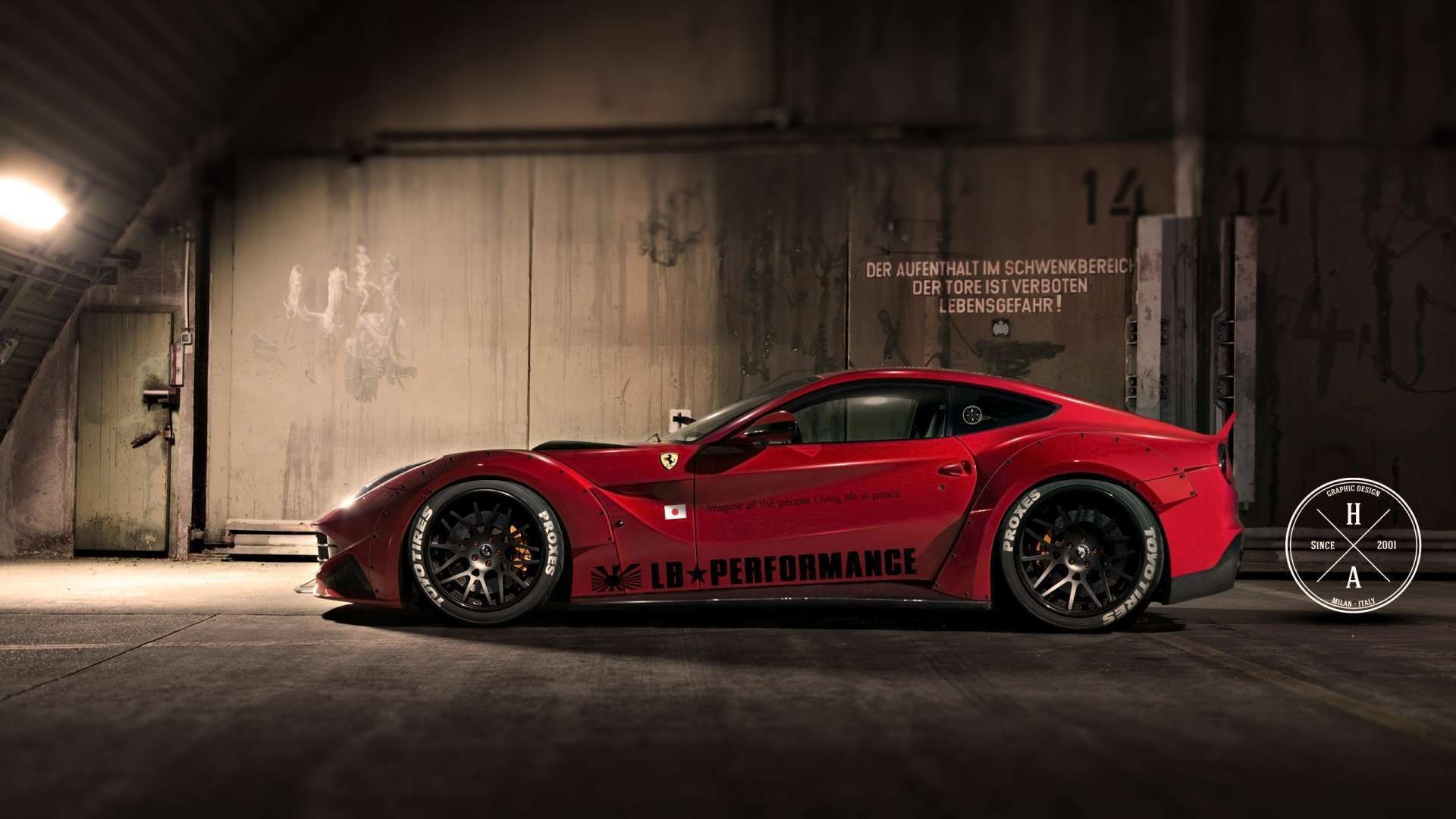 Wallpaper HD 1080p Ferrari Car