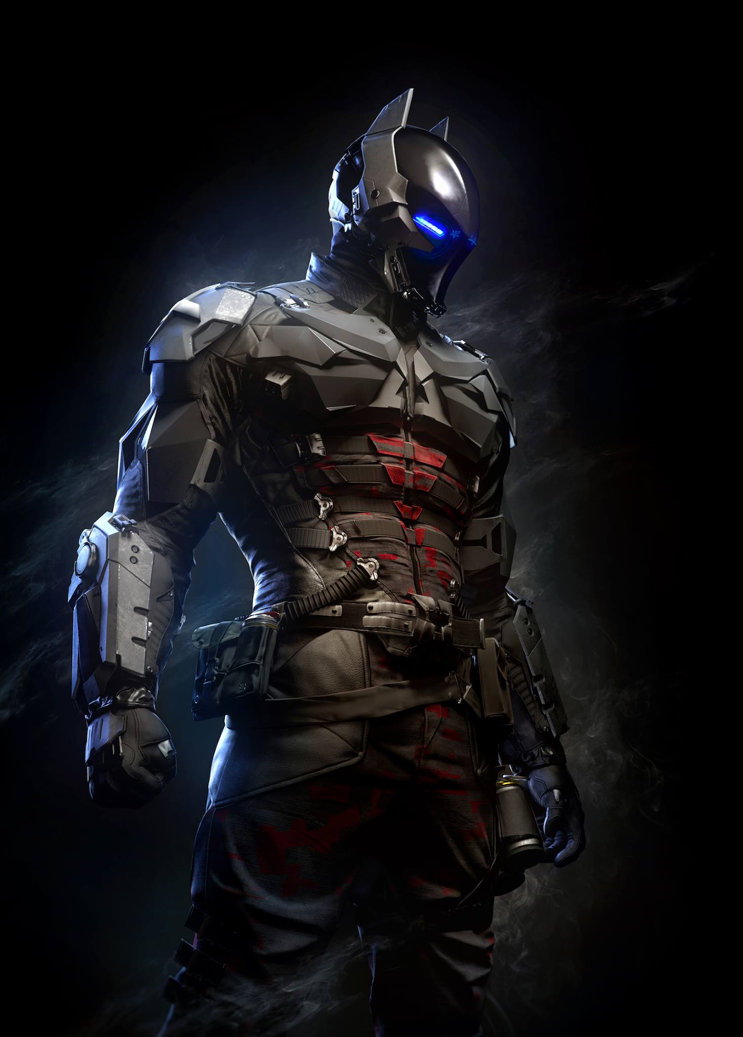 The Design For Arkham Knight Titular Antagonist Of Batman