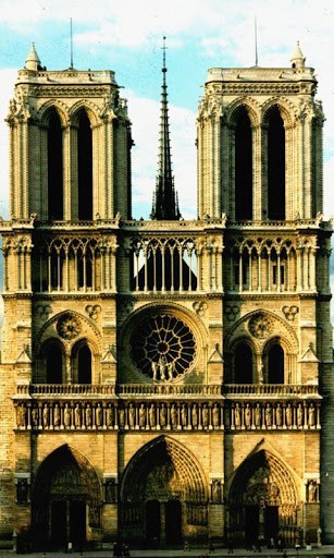 Notre Dame Wallpaper Screensavers Waterscenes S