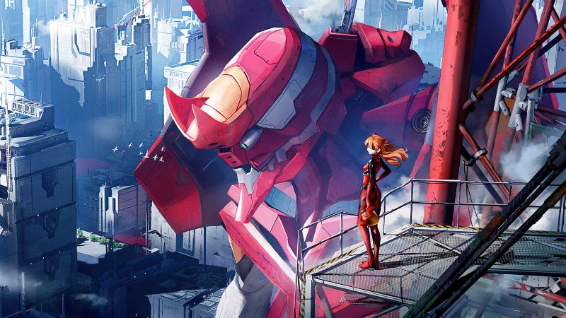 Neon Genesis Evangelion Wallpaper 4k Artwork