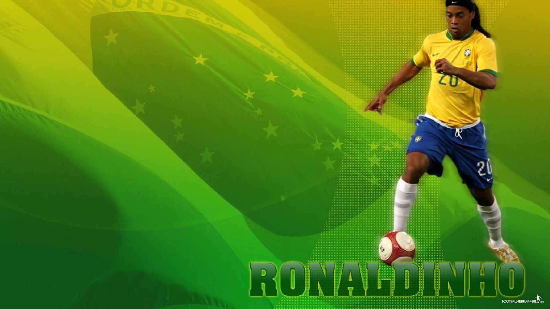 Brazil Ronaldinho Football Star Wallpaper