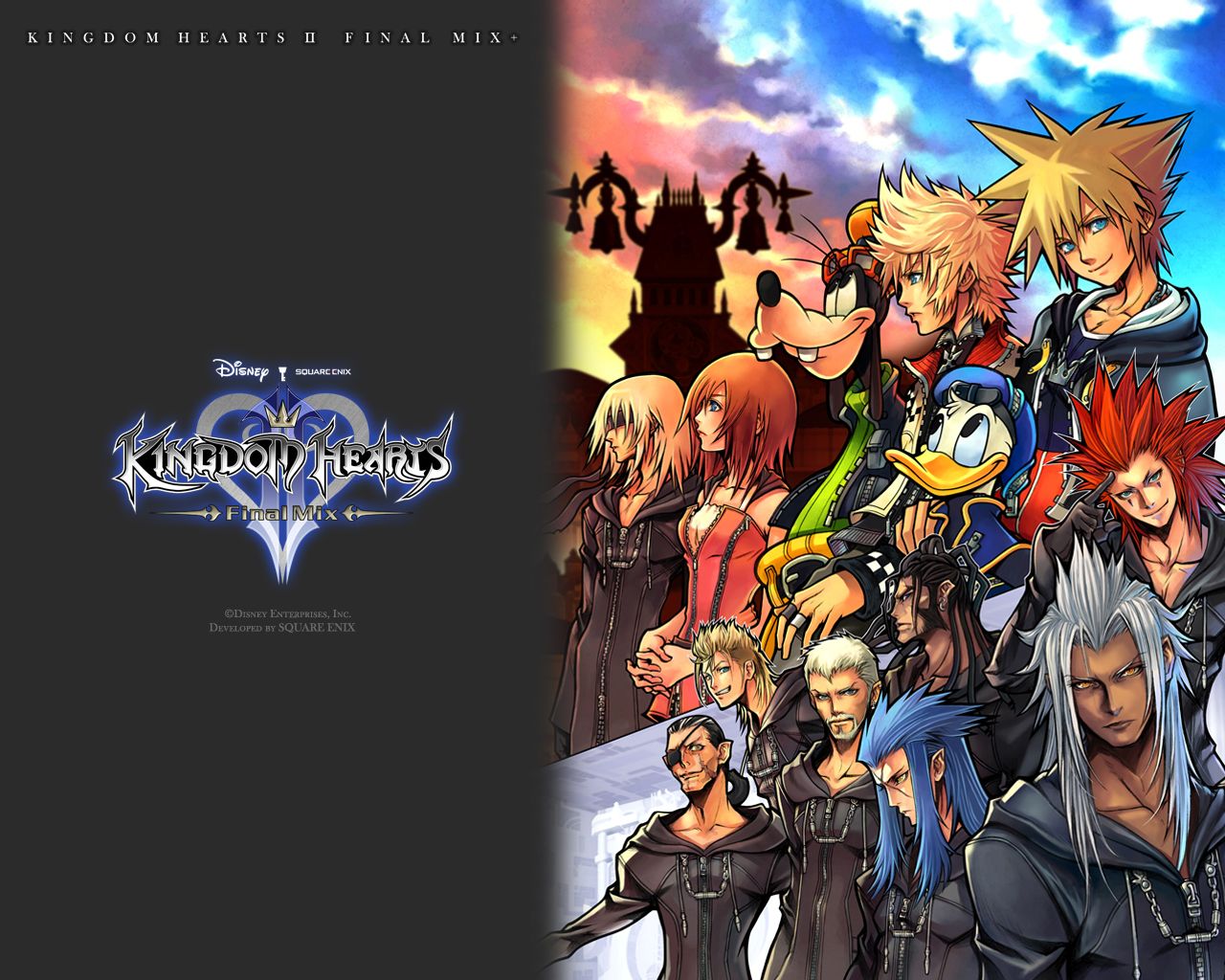 Fond Ecran Wallpaper Kingdom Hearts Final Mix Jeuxvideo Fr