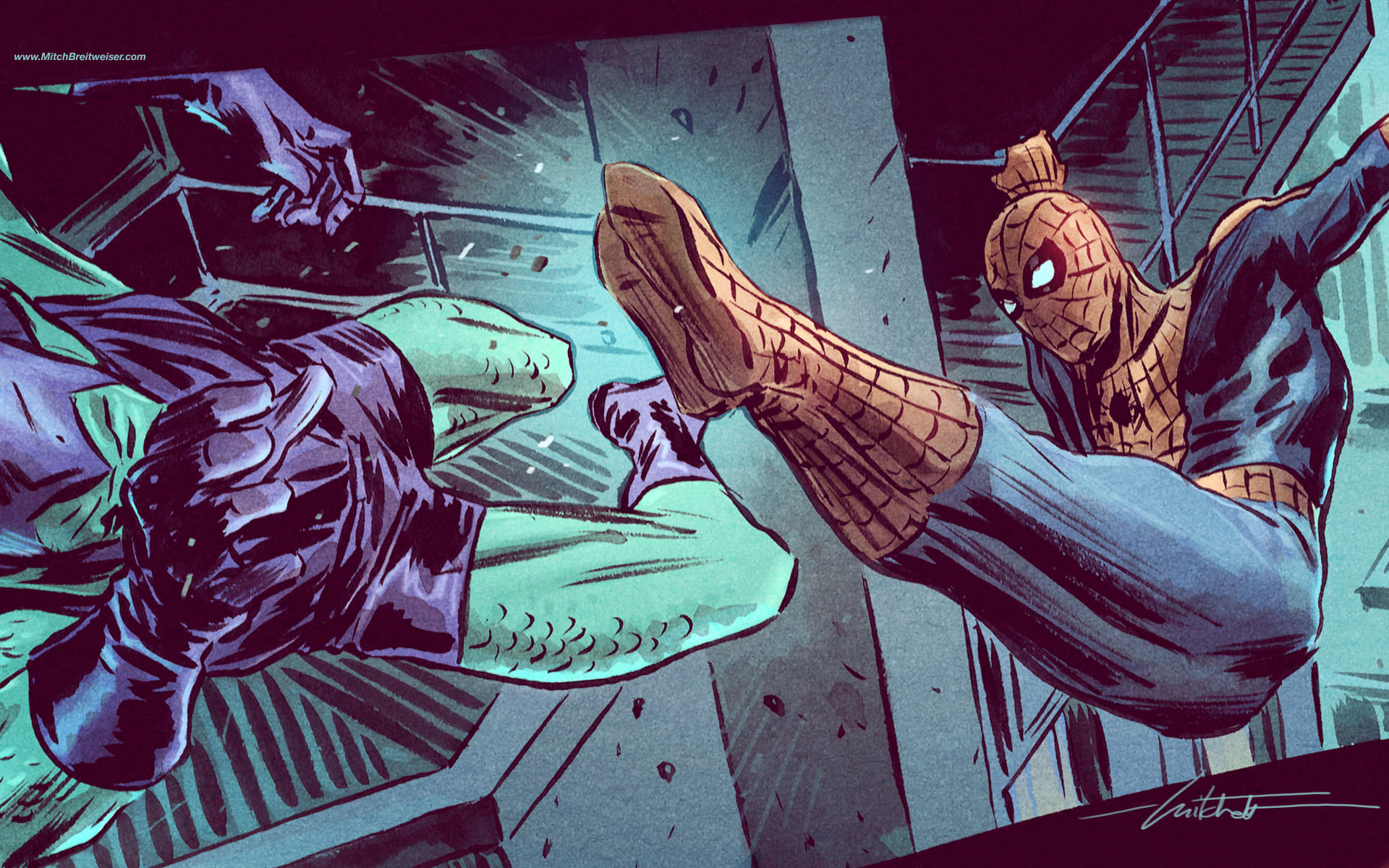 Wallpaper Marvel Man Spider Spiderman Image
