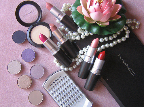 Cosmetics Cute Fashion Girly Glamour Lipstick Mac Make Up M