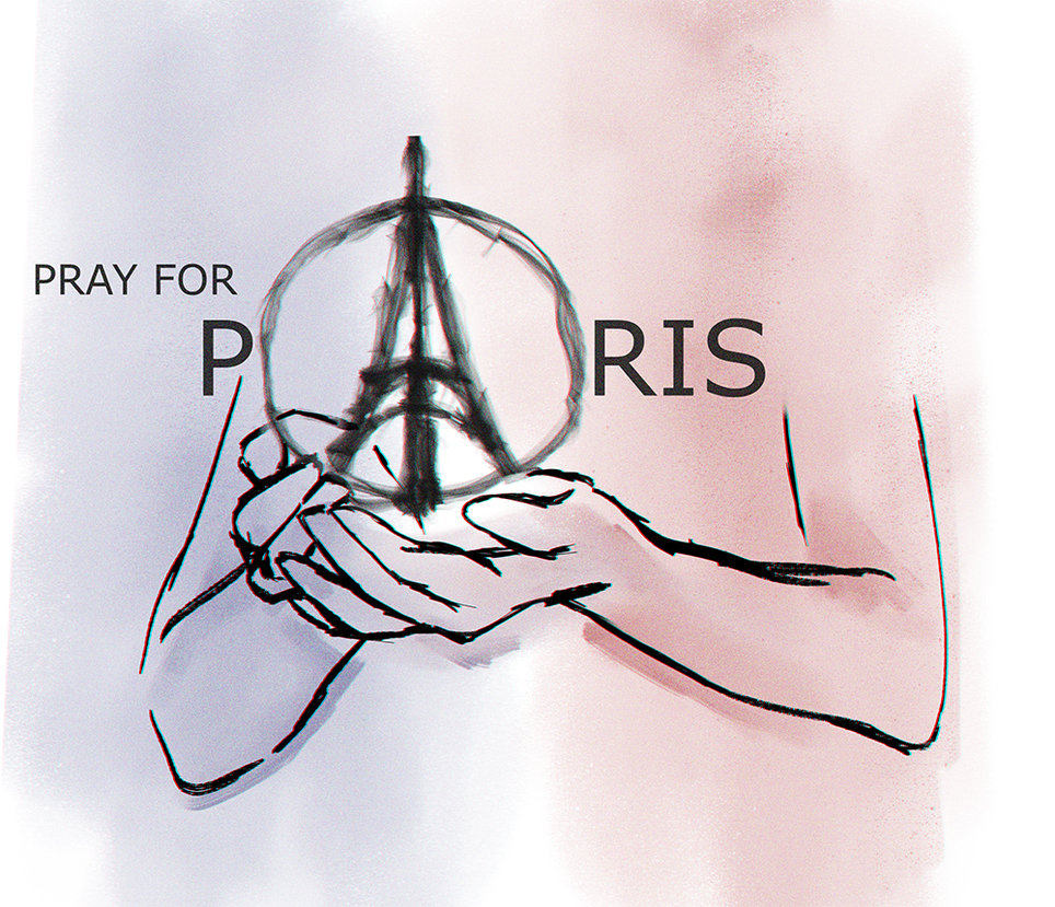 Pray For Paris By Gabrielleragusi
