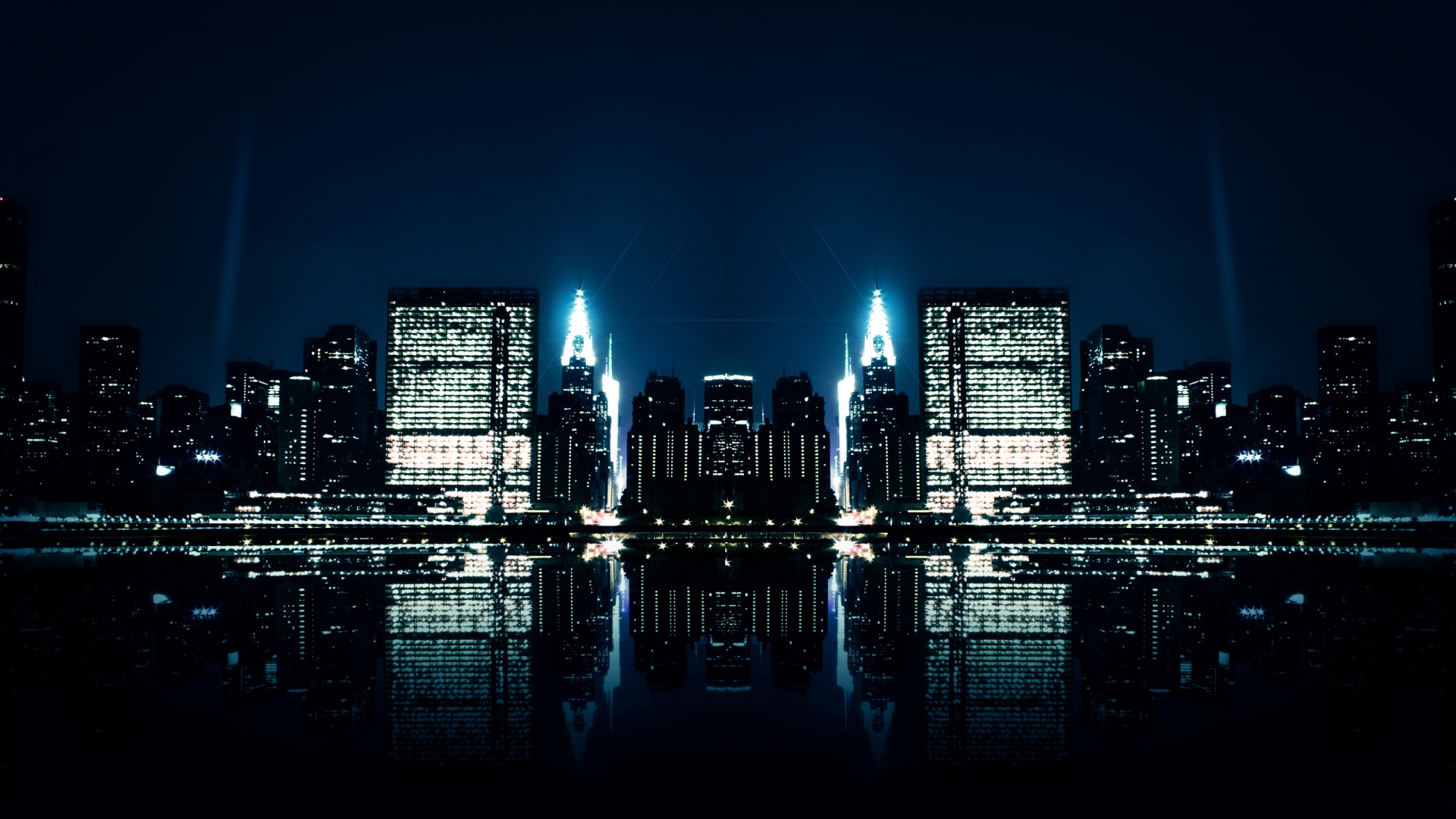 City Night Reflections Wallpaper HD Is A Hi Res For Pc