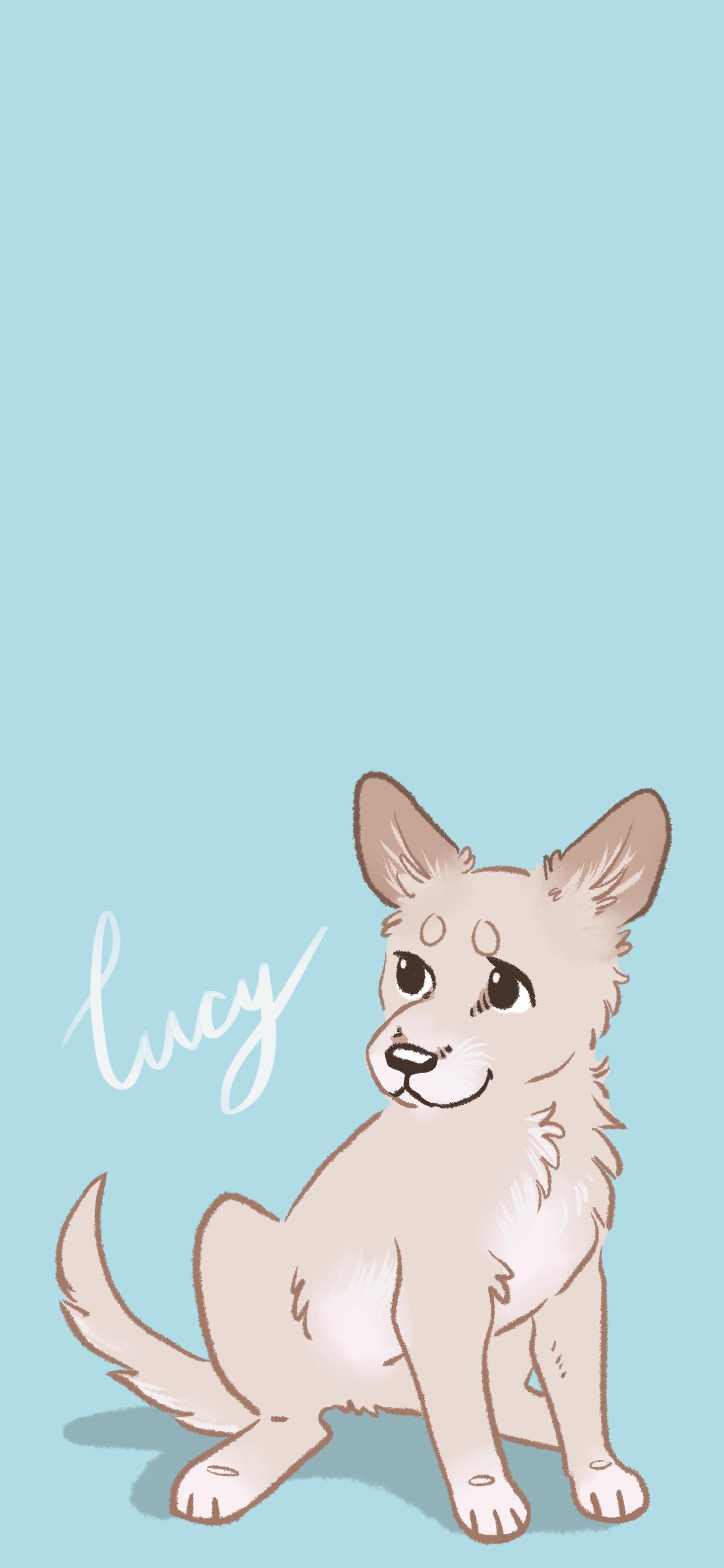 Draw A Cute iPhone Wallpaper Of Your Dog Or Cat By Nancyberumen