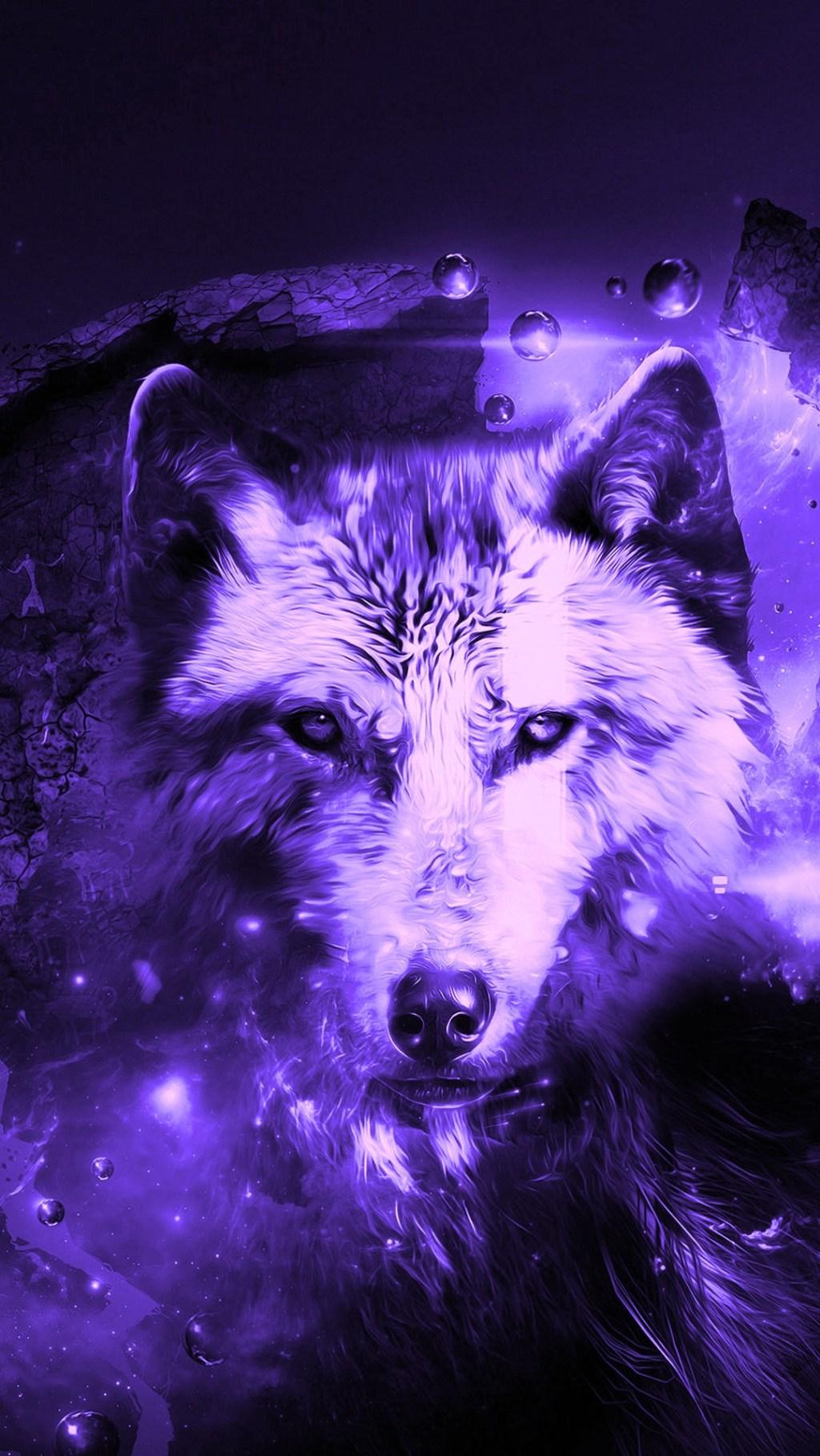 3d iPhone Wallpaper On Cool Wolf X