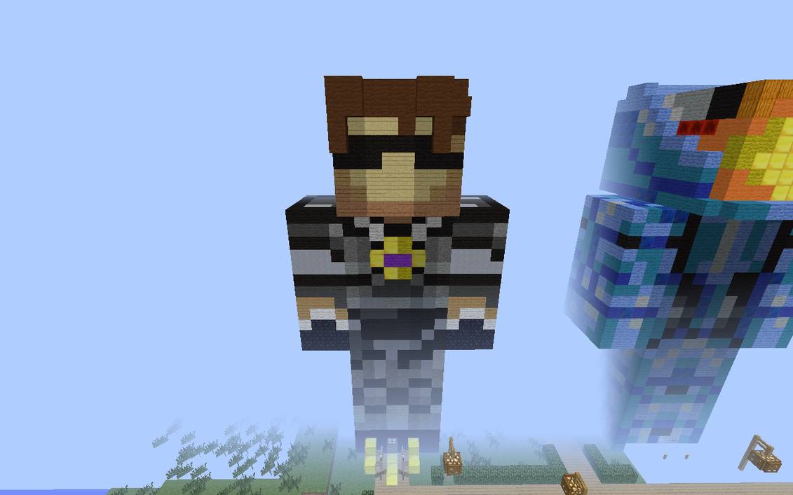 Minecraft Statue Builds Skythekidrs By Luke Harrison