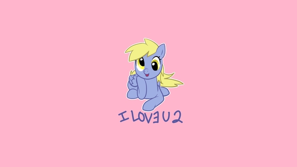 Little Pony Derpy Hooves My Simple Background