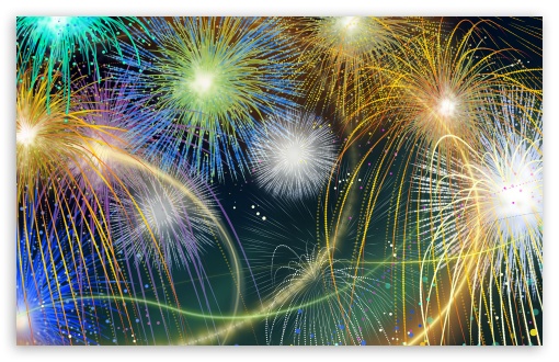 Fireworks Shows Fourth Of July HD Wallpaper For Standard