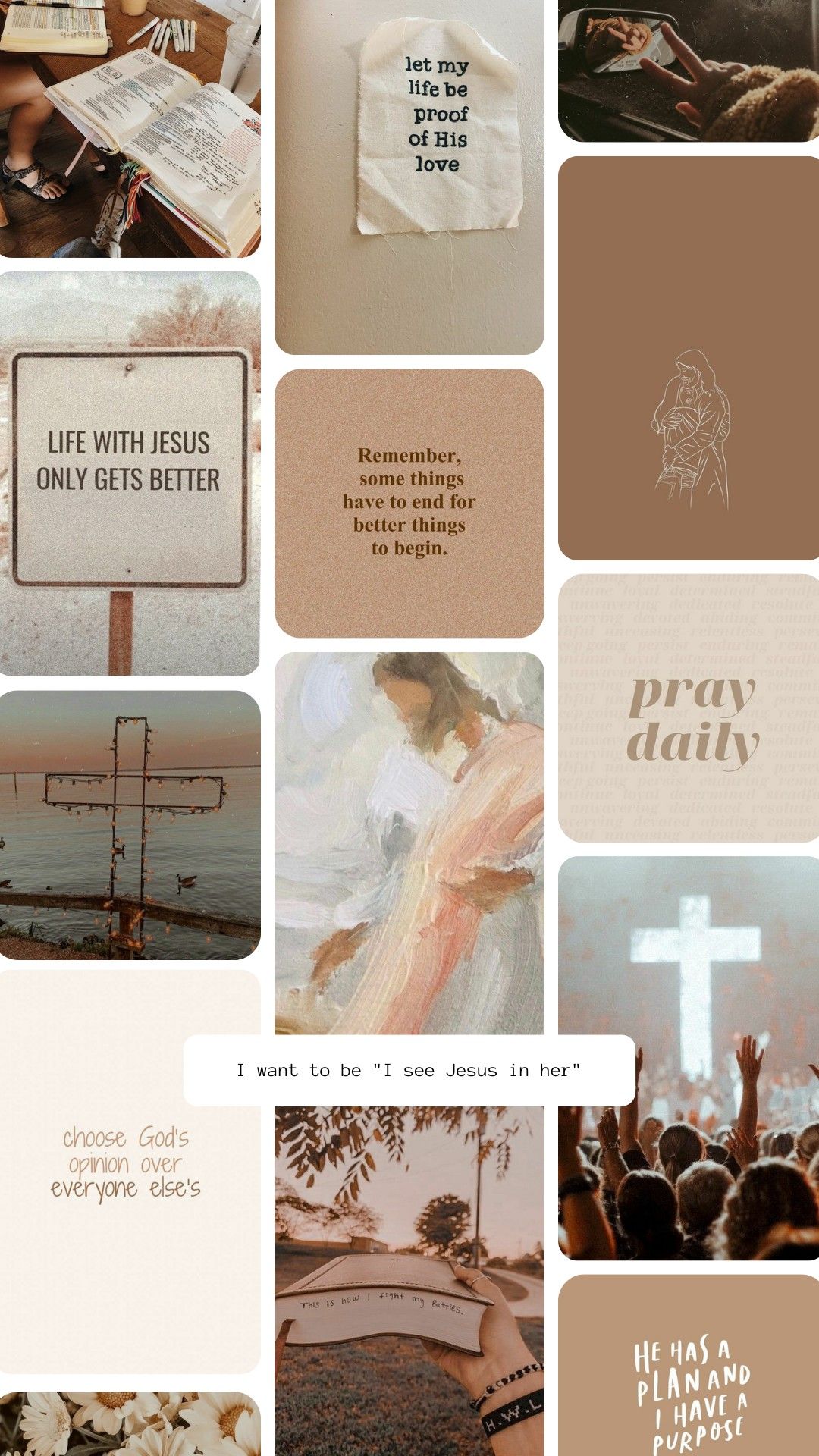 Christian Girl Aesthetic Wallpaper