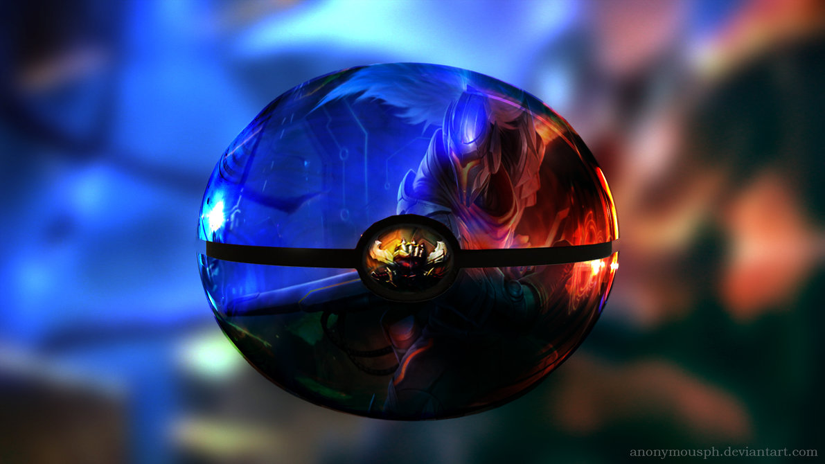 League Of Legends Project Yasuo In A Pokeball By Anonymousph On