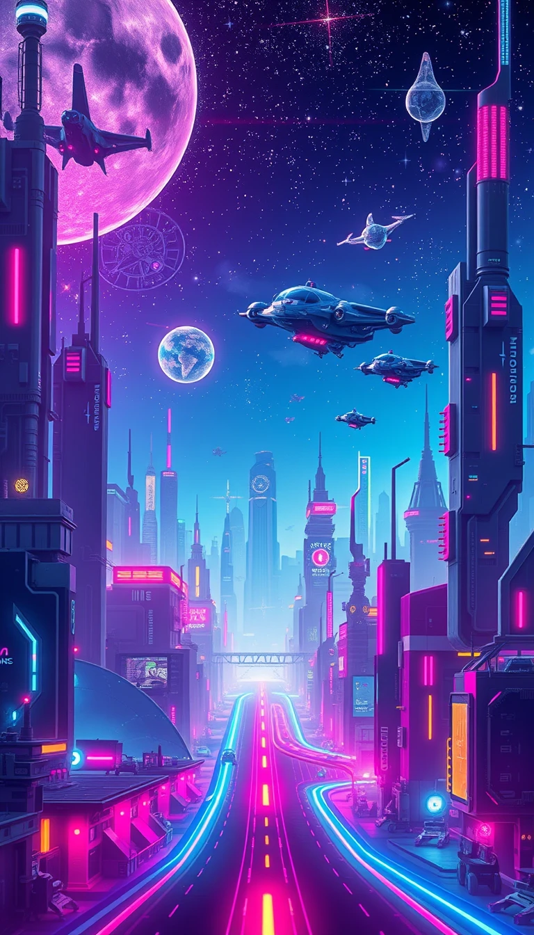 Sci Fi Phone Wallpaper