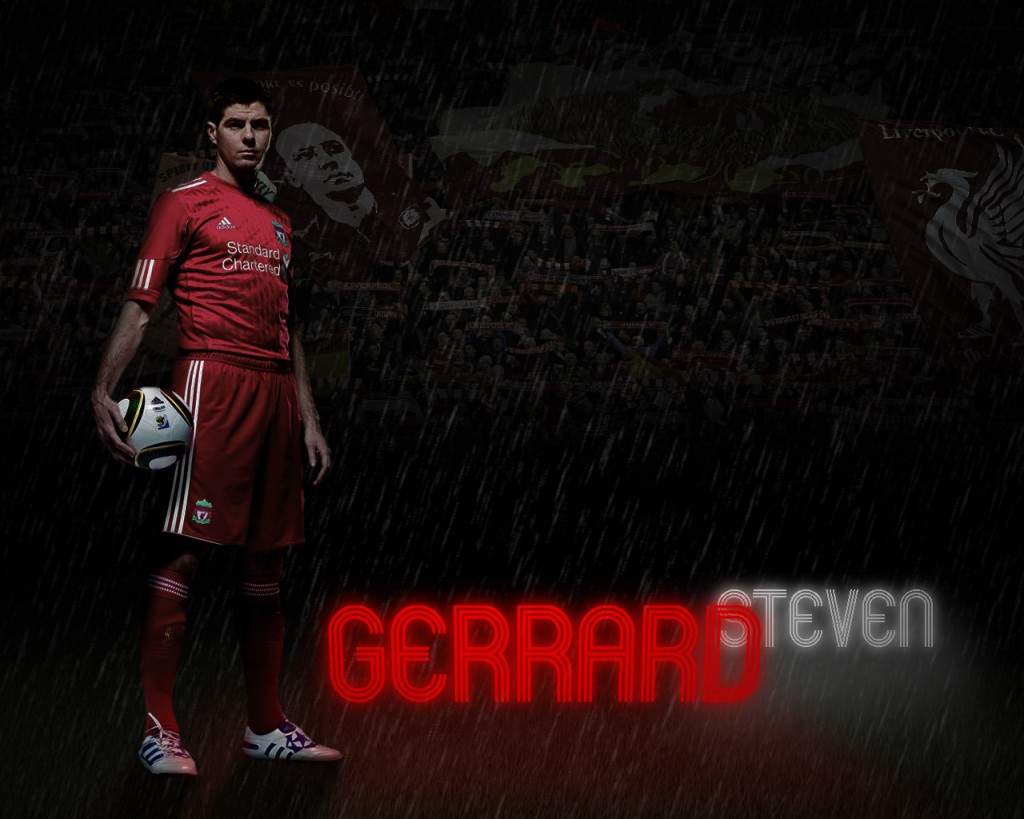Liverpool Legend Steven Gerrard Wallpaper Collection For