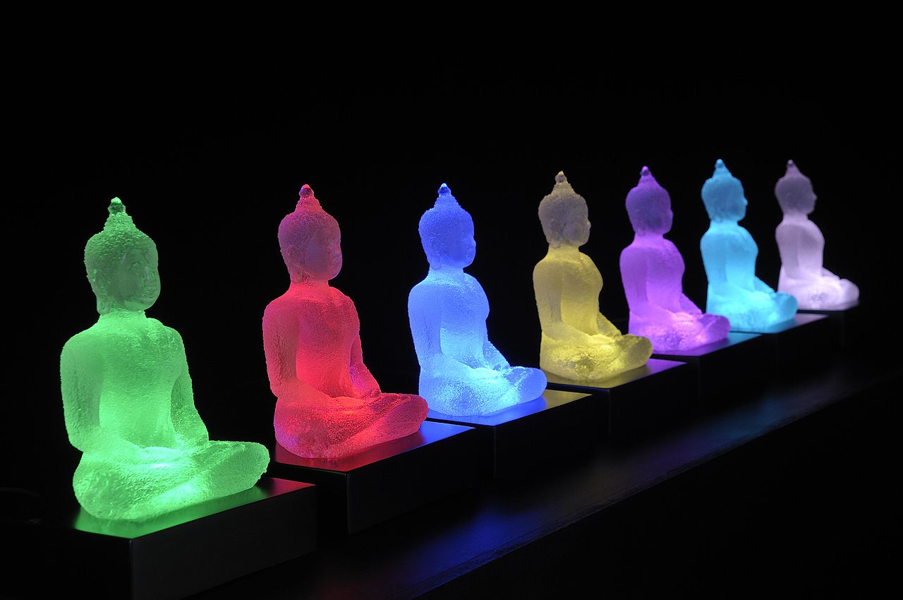 File Buddha Changing Color Lotus Lighting Pics Jpg Wikimedia