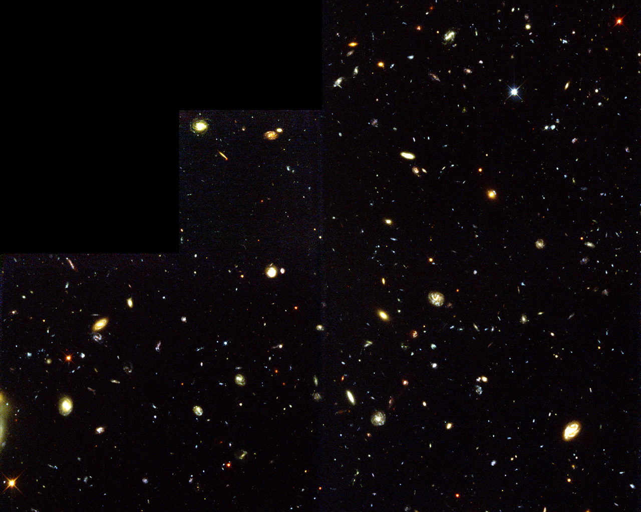 Hubble Deep Field South Multiple Windows On The Universe Esa
