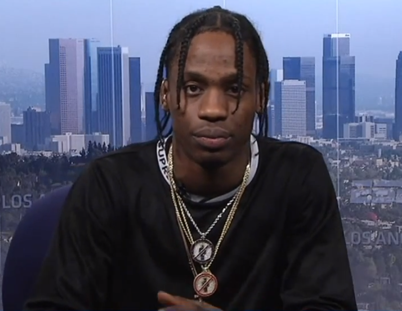 Travis Scott Visits Espn S Sports Nation Highly Questionable