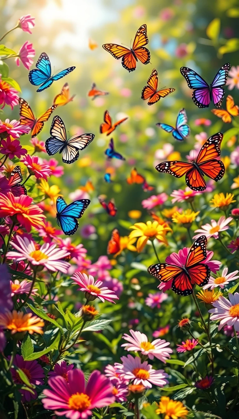 Beautiful Wallpaper Of Butterflies