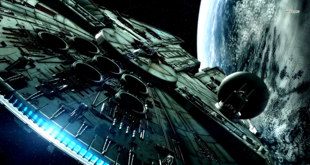 Millenium Falcon Wallpaper Wallpaperes Elite