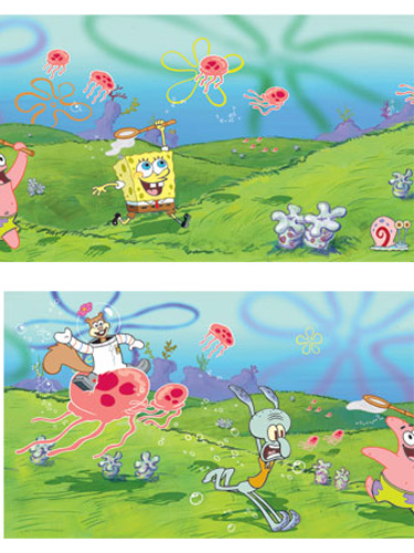 Spongebob Wallpaper Border
