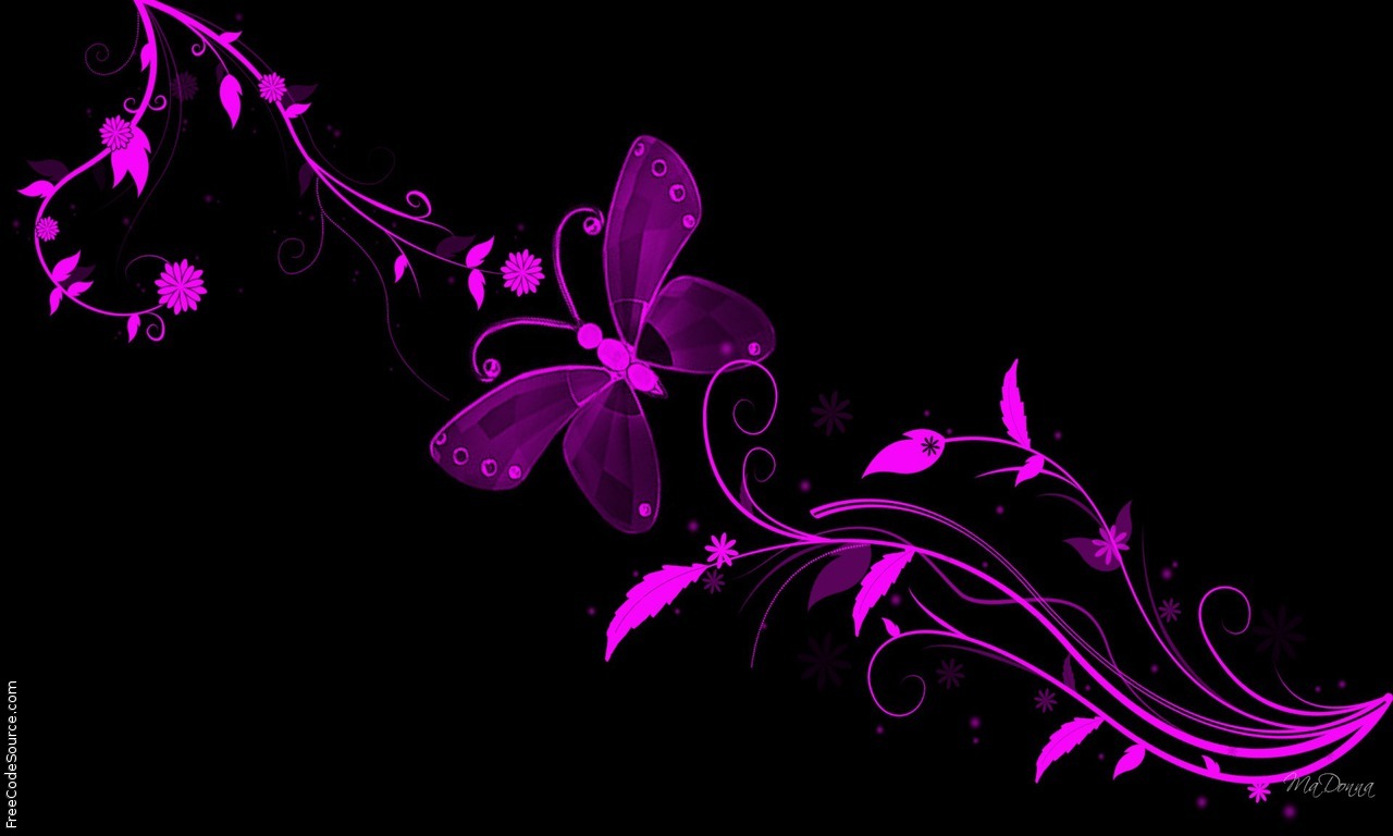 Pretty Butterfly Background Layouts