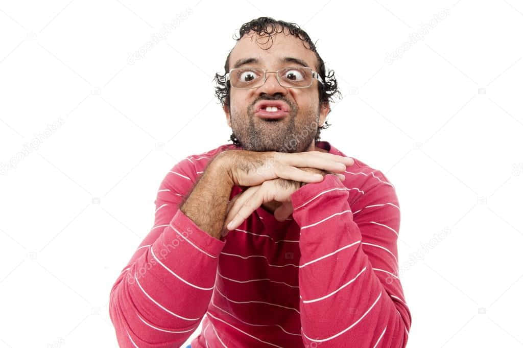 Ugly Funny Man Striped Red Xebc4f8trrqw19zk Wallpaper