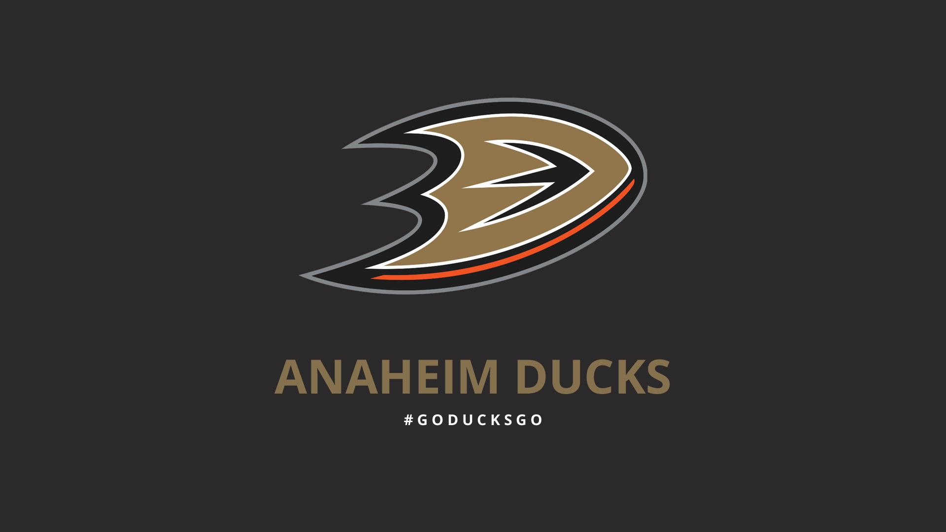 Minimalist Anaheim Ducks Wallpaper By Lfiore