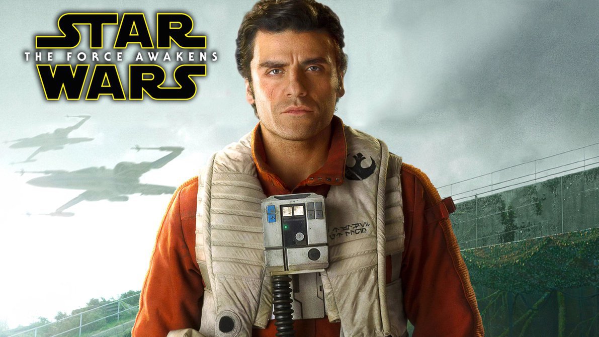 Star Wars The Force Awakens Reveals Poe Dameron Character Poster
