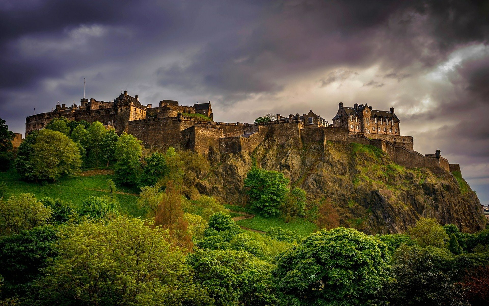 Edinburgh Castle HD Wallpaper