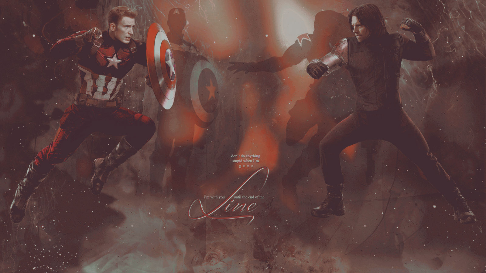 Stucky Wallpaper Steve Rogers And Bucky Barnes By
