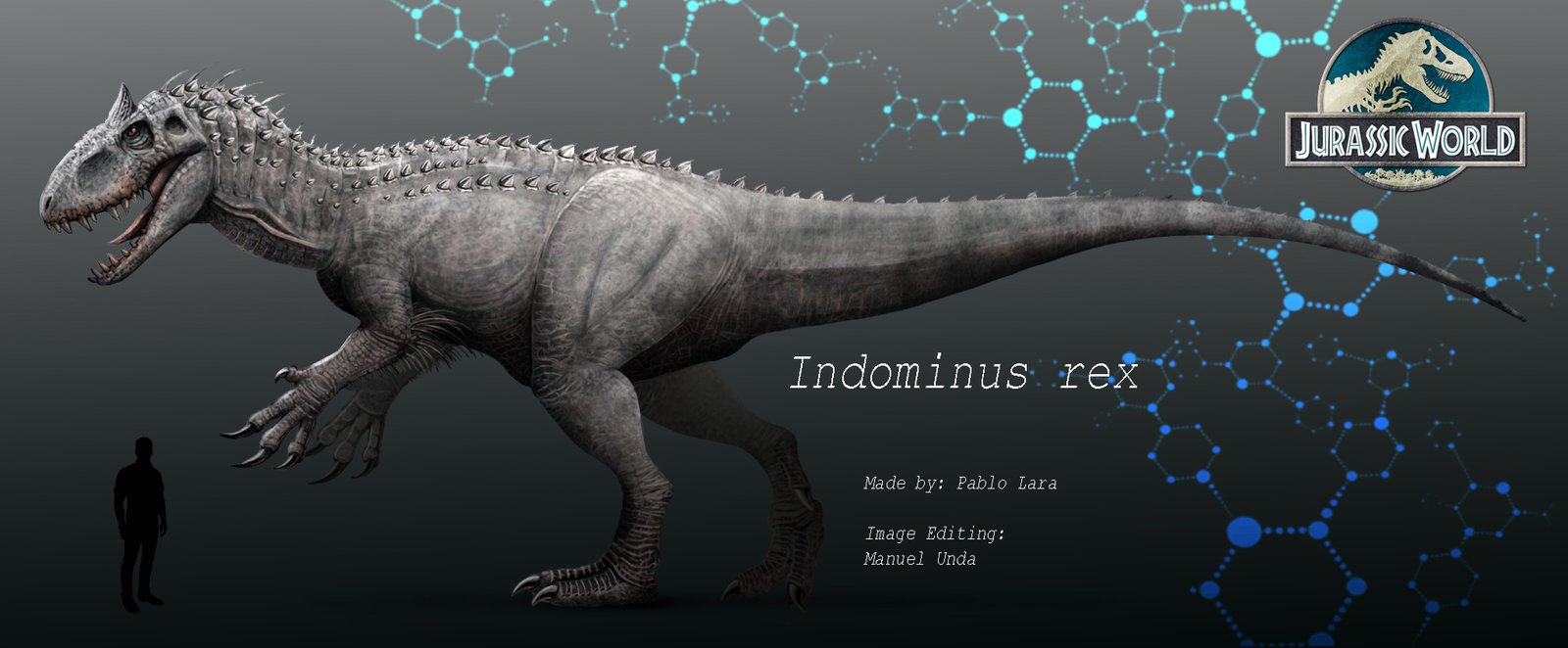 Jurassic World Indominus rex by MANUSAURIO