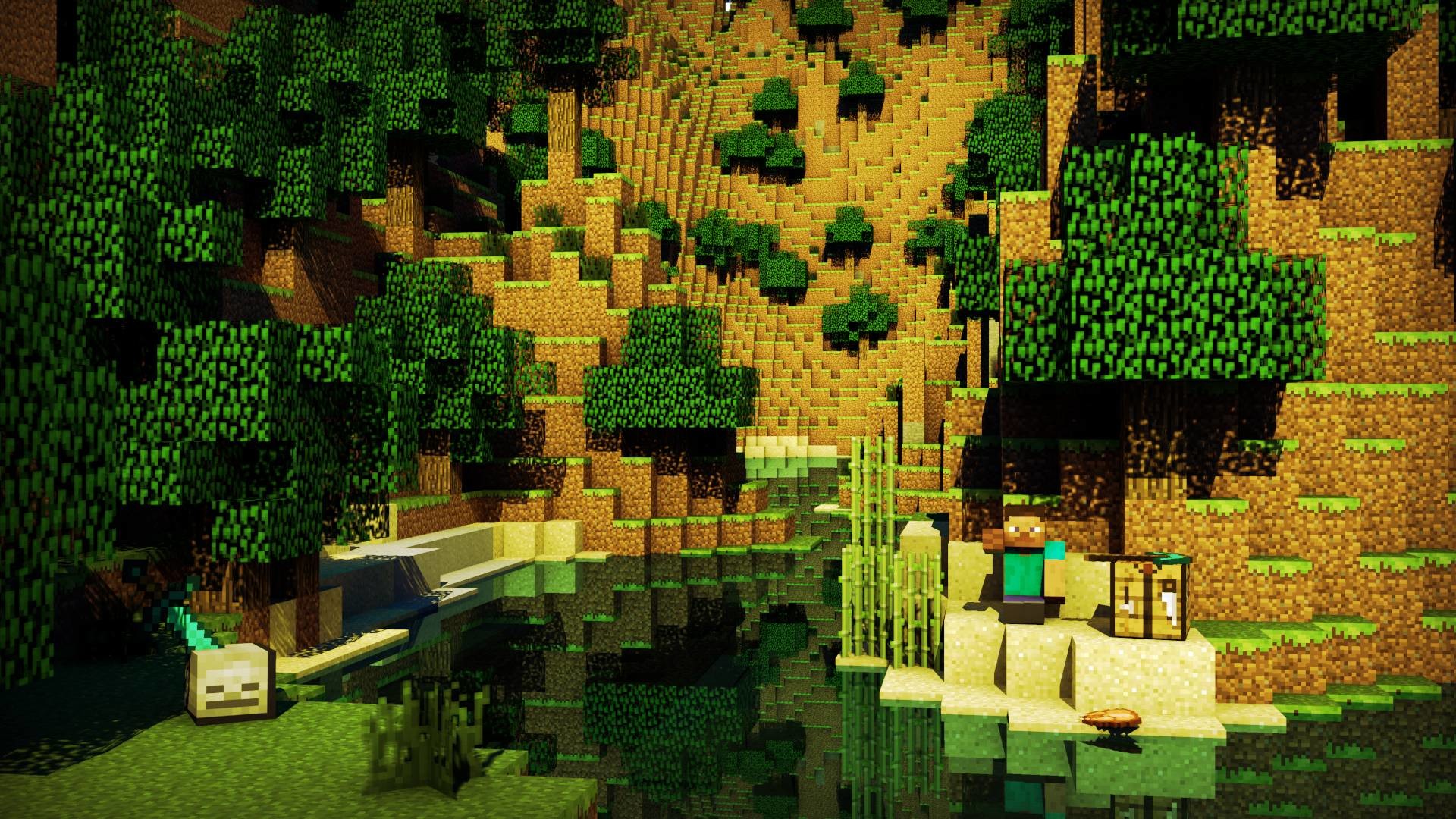 Minecraft Background Wallpaper Image
