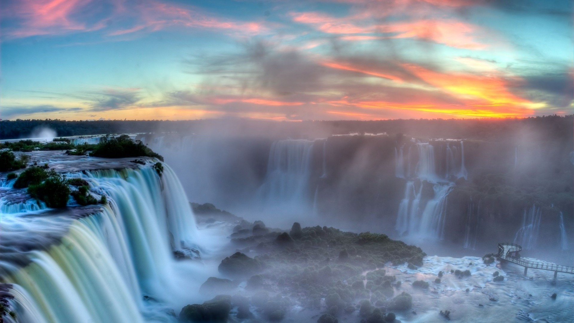Iguazu Falls Wallpaper High Definition Quality Widescreen