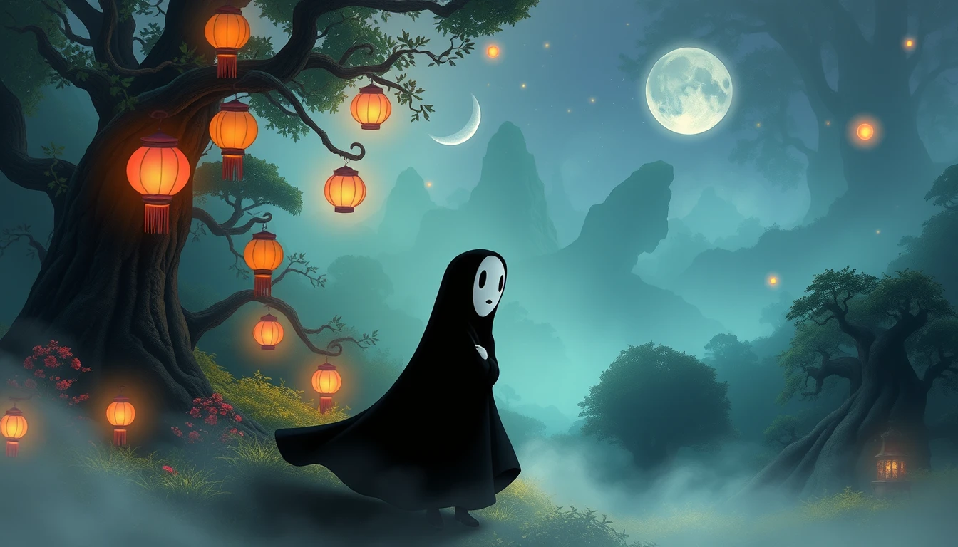 No Face Spirited Away Wallpaper