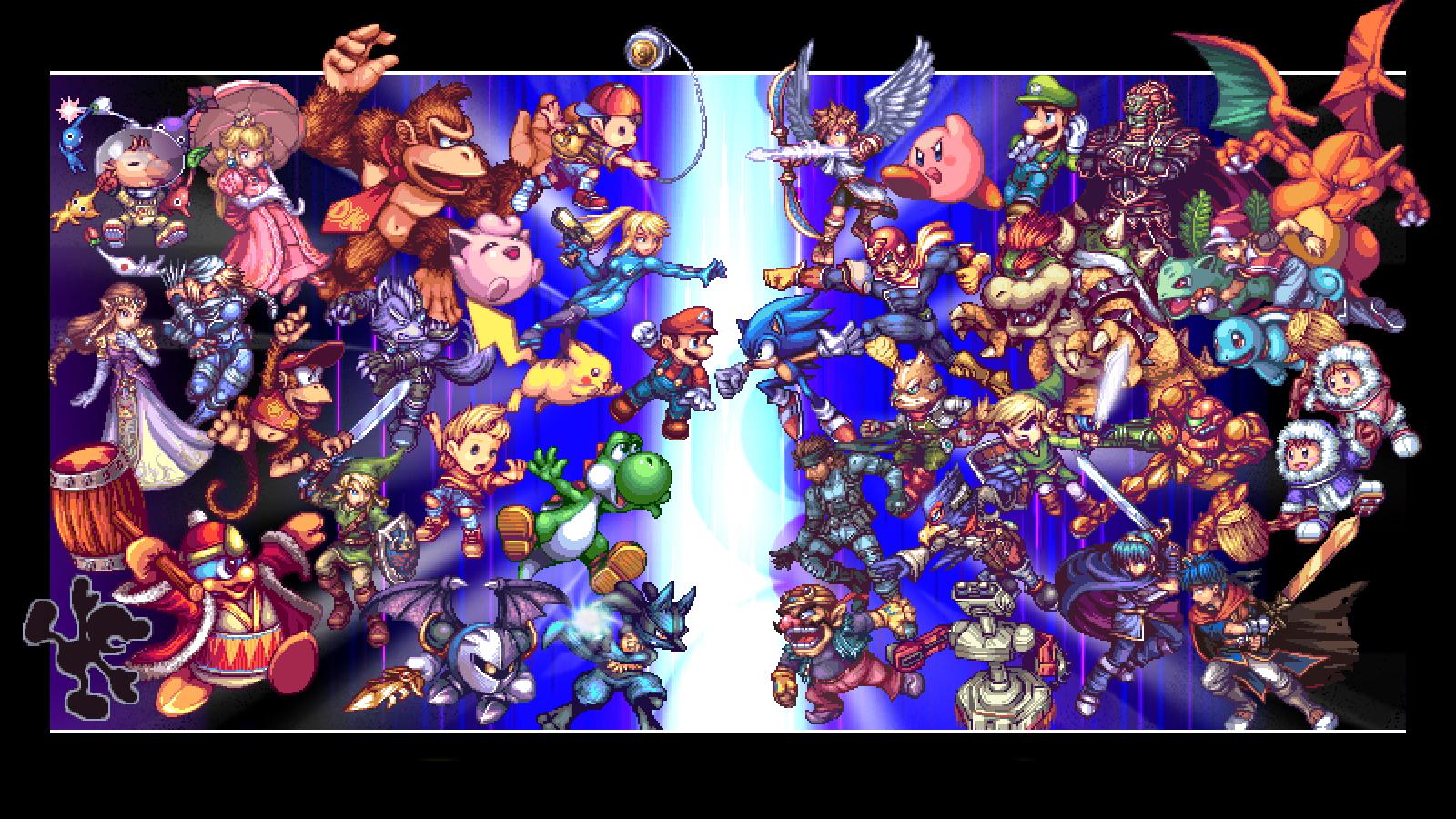 Super Smash Bros wallpaper background 1600x900