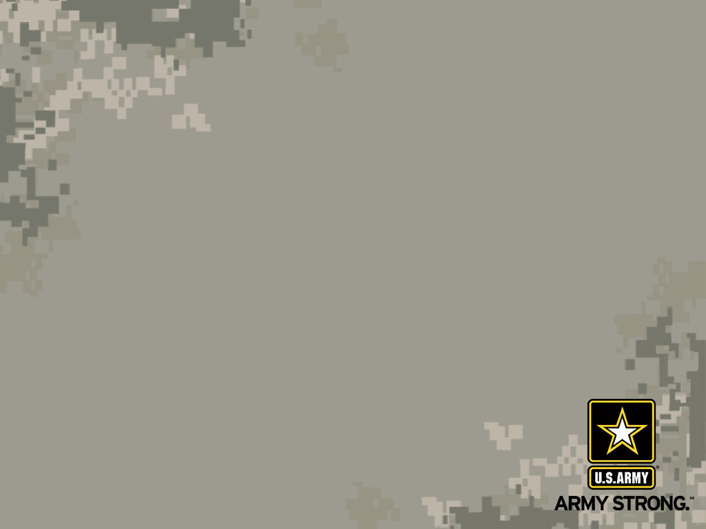 Army Strong Digital Camo Corners Wallpaper 1024x768