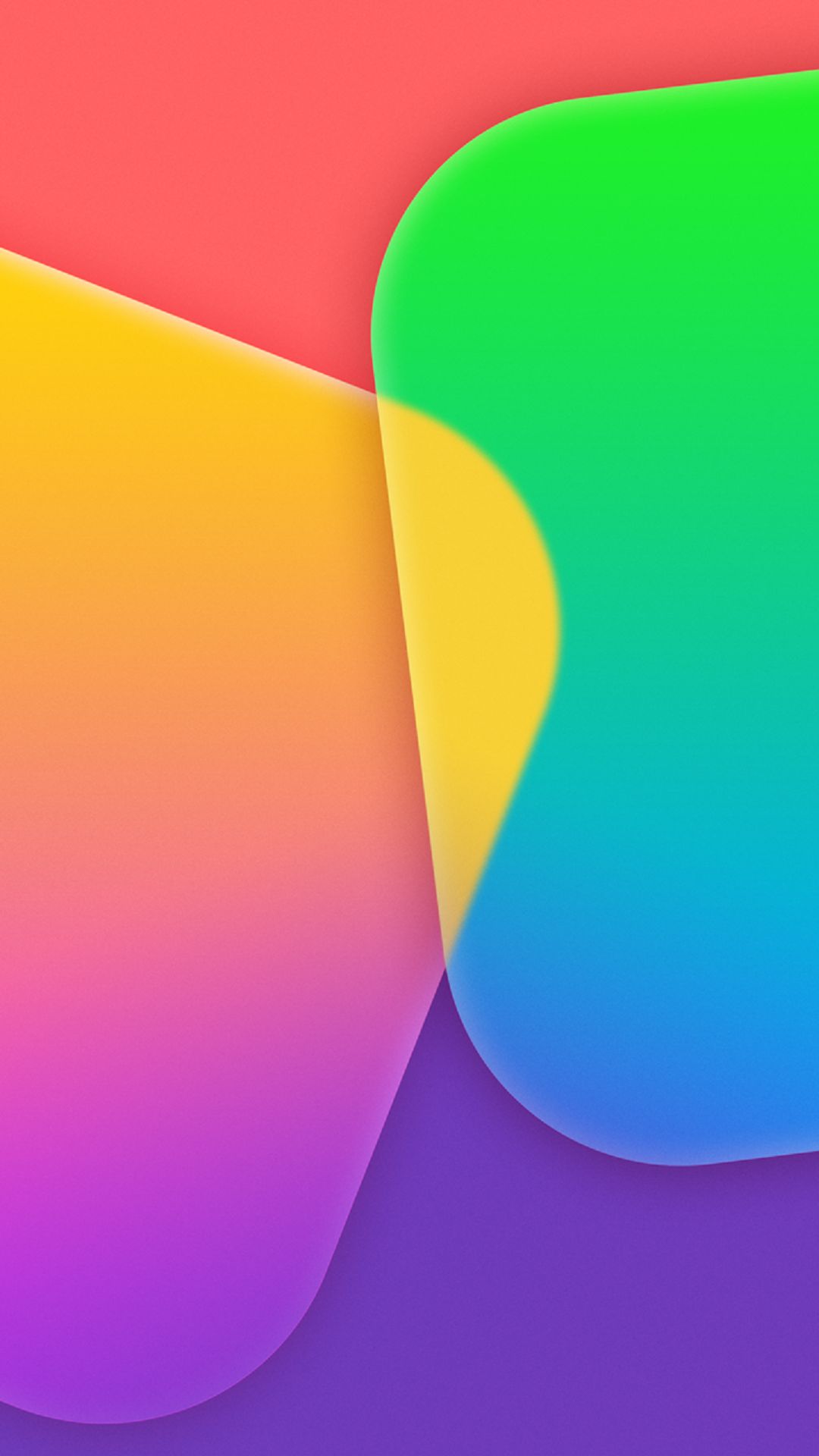 Colorful App Tiles iPhone Wallpaper