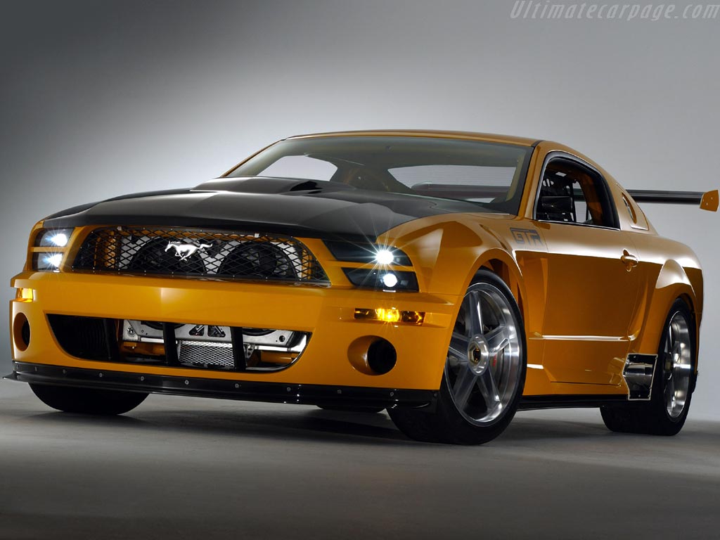 Ford Mustang Gt R Concept High Resolution Image Of