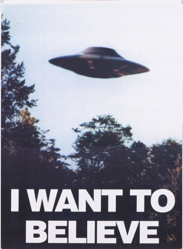 X Files I Want To Believe Poster