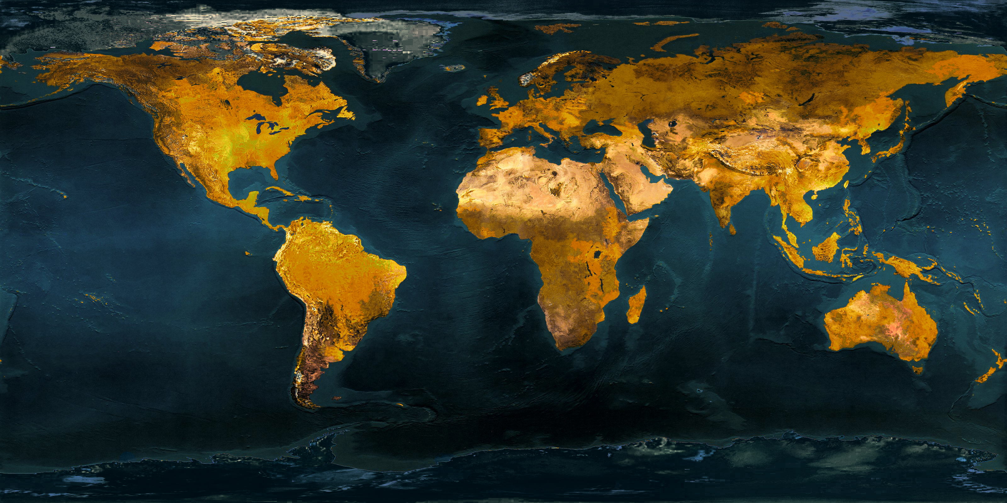 Wallpaper Gold World Map Painting Teahub Io