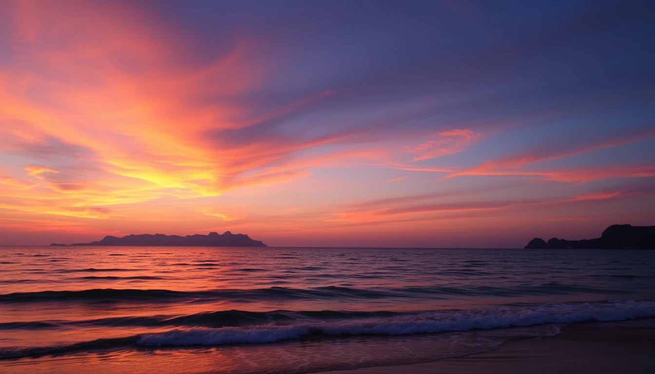 Ocean Sunsets Wallpaper