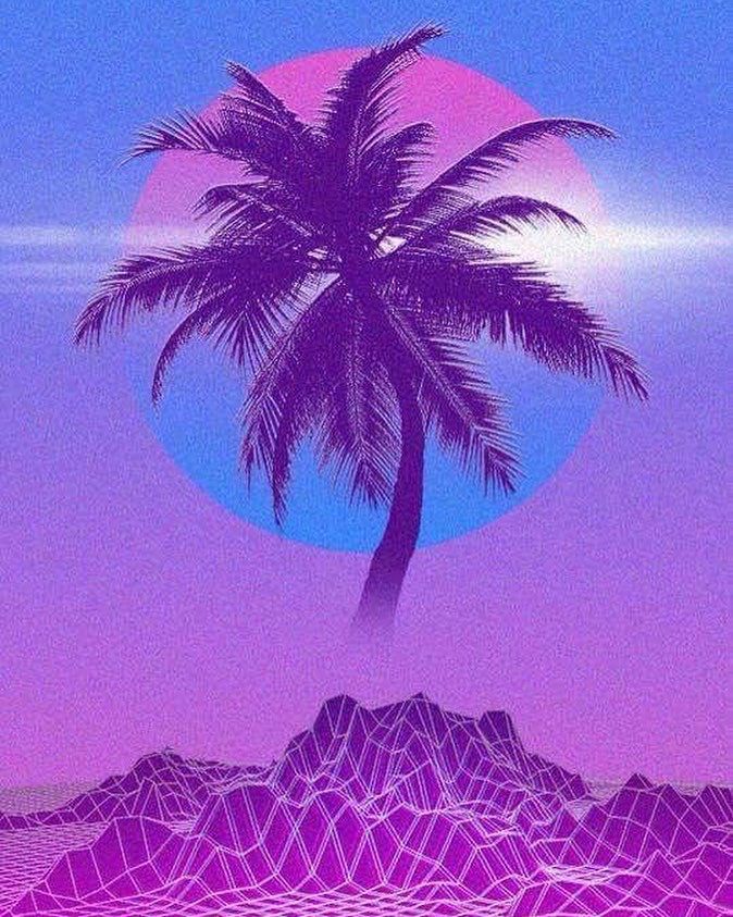 Jessica Buckles On Synth Vaporwave Wallpaper