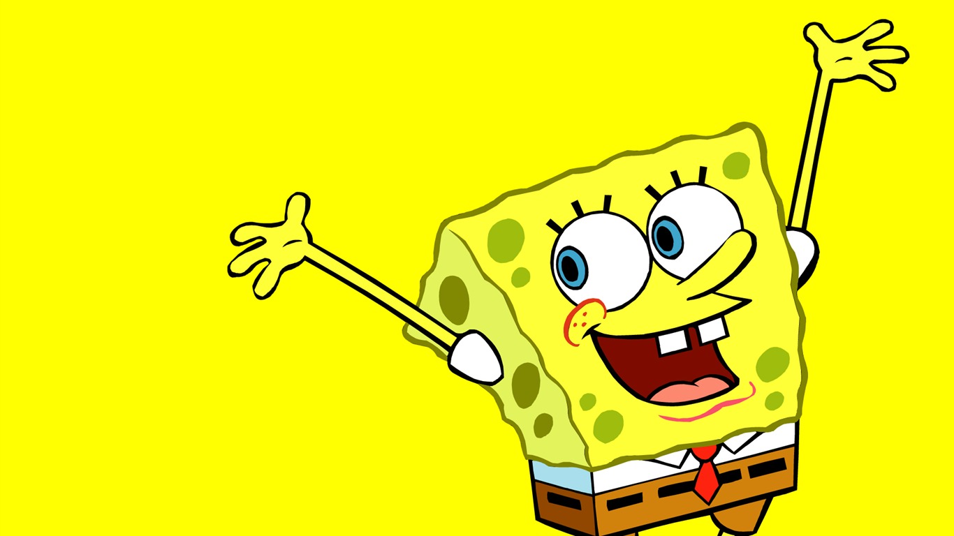 Spongebob Cartoon Characters Design Desktop Wallpaper